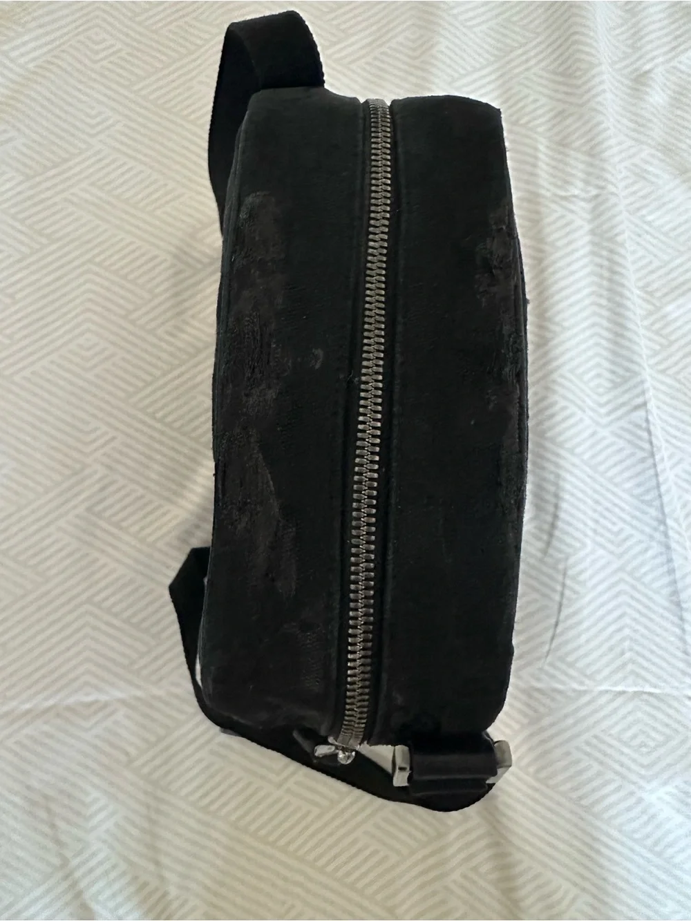 Gucci Black Monogram Crossbody Bag